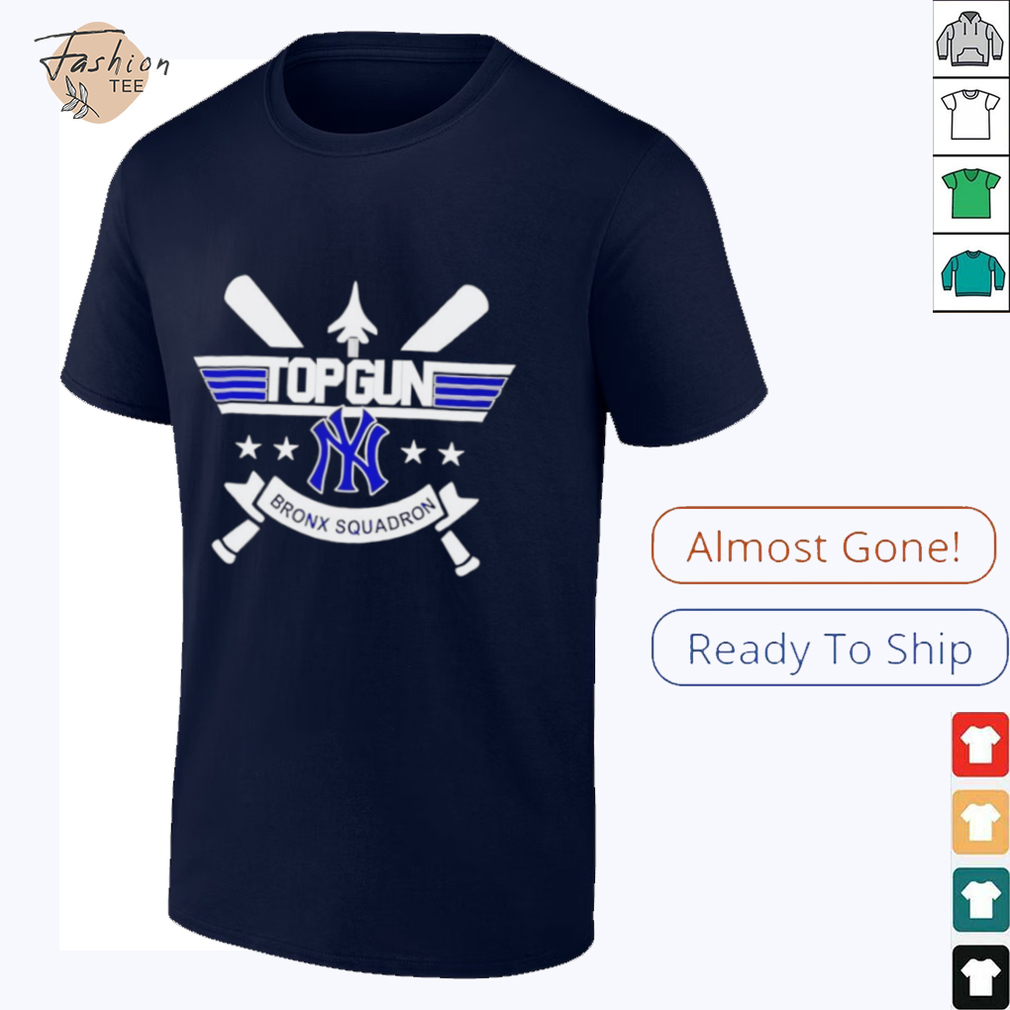 New York Yankees Top Gun Spirit Meets Bronx Squadron shirt New York Yankees Top Gun Spirit Meets Bronx Squadron shirt
