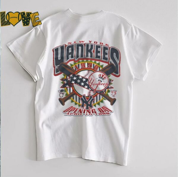 New York Yankees opening day 1998 vintage shirt