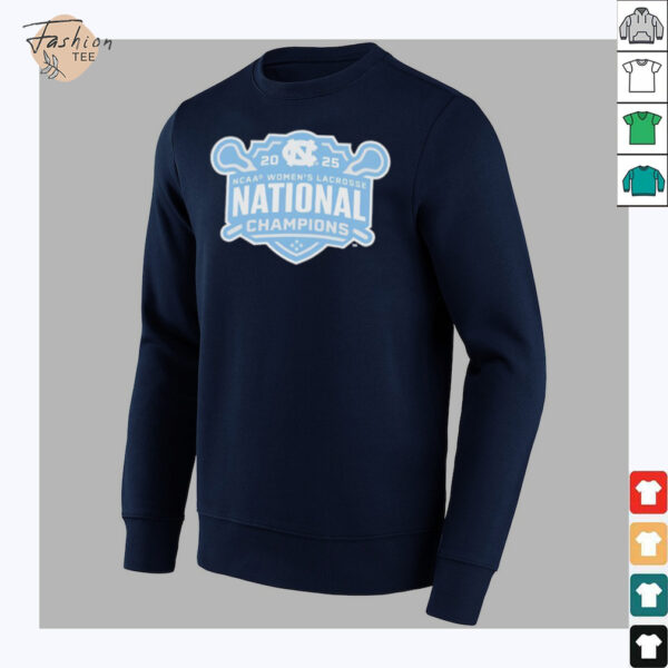 North Carolina Tar Heels NCAA Women’s Lacrosse National Champions 2025 shirt
