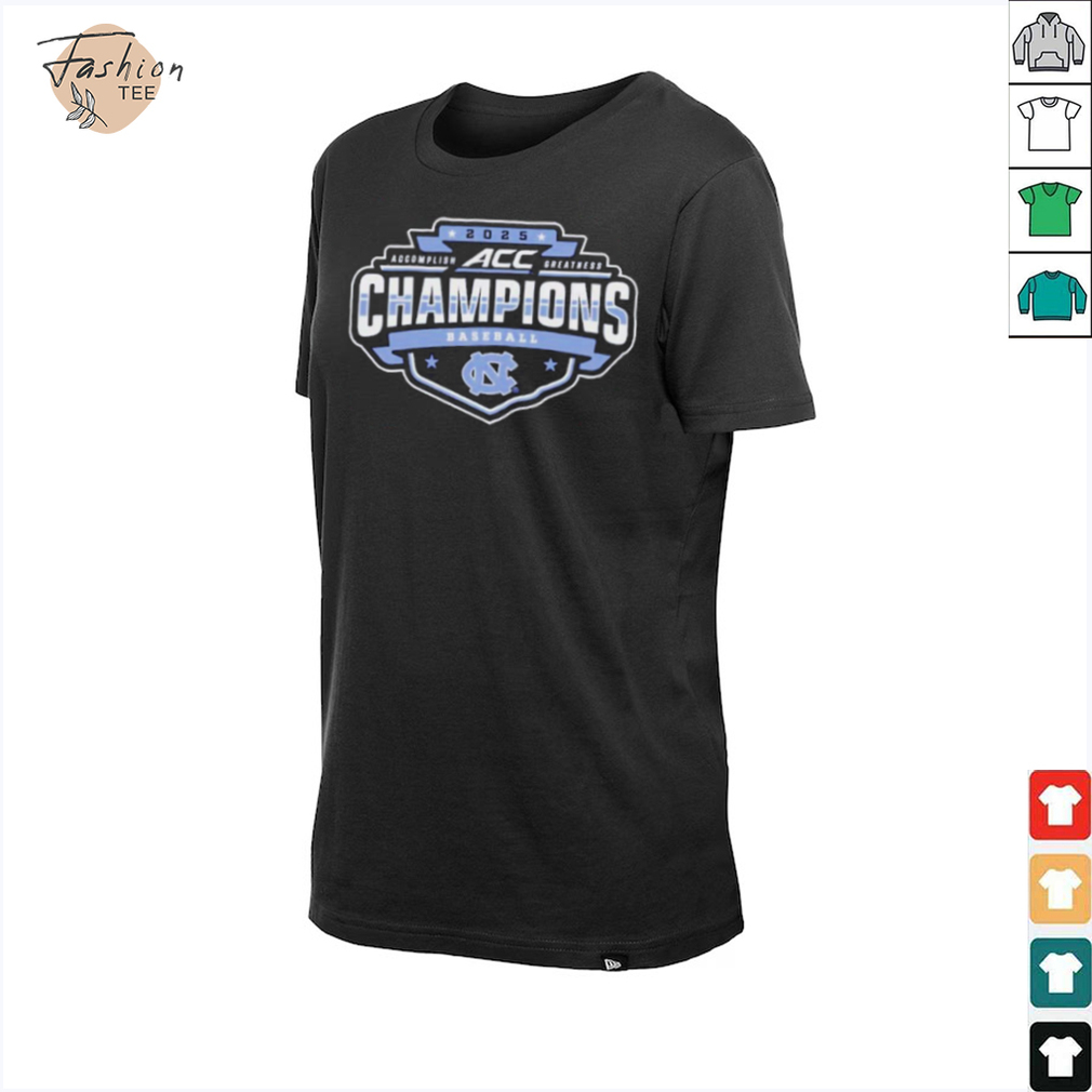 North Carolina Tar Heels Named To 2025 ACC Baseball Conference Tournament Champions T Shirts North Carolina Tar Heels Named To 2025 ACC Baseball Conference Tournament Champions T Shirts