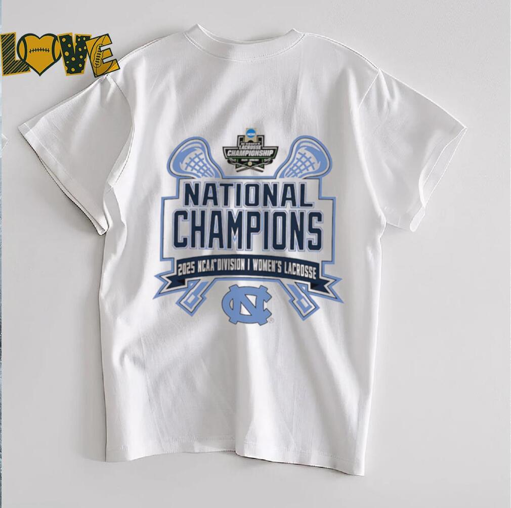 North Carolina Tar Heels National Champions 2025 NCAA DI women’s Lacrosse logo T shirt North Carolina Tar Heels National Champions 2025 NCAA DI women’s Lacrosse logo T shirt