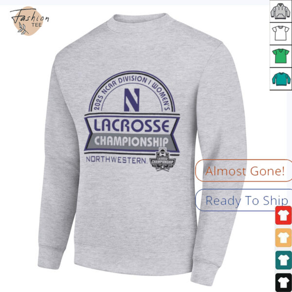 Northwestern Wildcats NCAA Division I Women’s Lacrosse Championship 2025 shirt