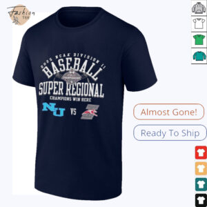 Northwood vs Indianapolis Greyhounds NCAA Division II Baseball Super Regional Champion Win Here 2025 shirt