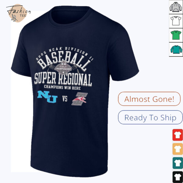 Northwood vs Indianapolis Greyhounds NCAA Division II Baseball Super Regional Champion Win Here 2025 shirt