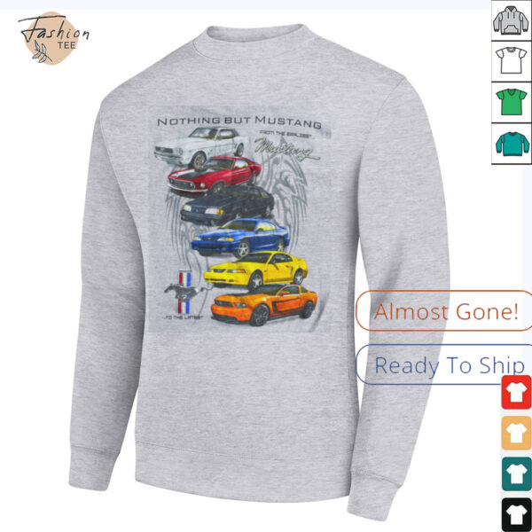 Nothing But Mustang Generations T Shirt