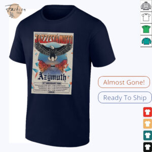 Official 025 Azymuth 50th Anniversary Tour Poster shirt