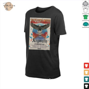 Official 025 Azymuth 50th Anniversary Tour Poster shirt