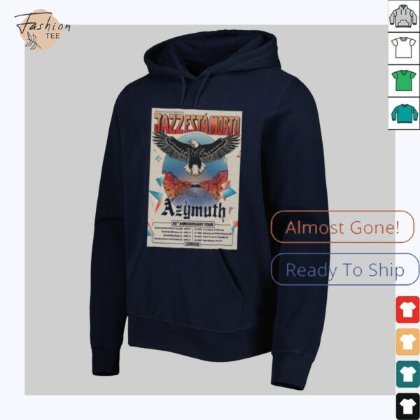 Official 025 Azymuth 50th Anniversary Tour Poster shirt