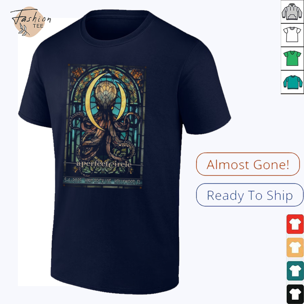 Official A Perfect Circle On May 6, 2025 In Hollywood, FL Tour Poster Shirt Official A Perfect Circle On May 6, 2025 In Hollywood, FL Tour Poster Shirt