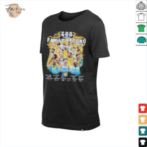 Official God First Family Second Then Indiana Pacers Signatures T shirts