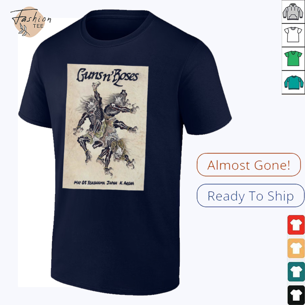 Official Guns N’ Roses At K Arena On May 5, 2025 Show Poster Shirt Official Guns N’ Roses At K Arena On May 5, 2025 Show Poster Shirt