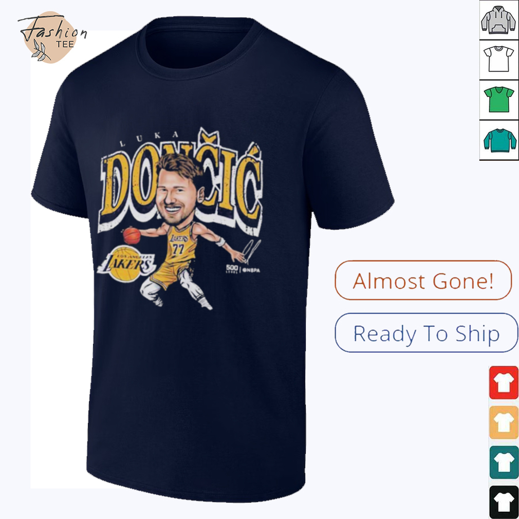 Official Luka Doncic Los Angeles Lakers Cartoon T shirts Official Luka Doncic Los Angeles Lakers Cartoon T shirts