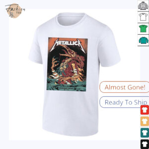 Official Metallica M72 World Tour Exclusive Virginia Tech Shirt