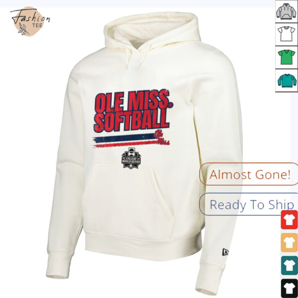 Official Ole Miss Softball Women’s College World Series Stripe T Shirt