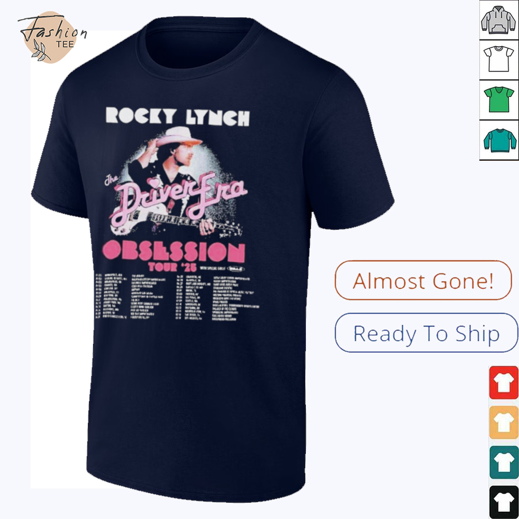 Official Rocky Lynch The Driver Era Obsession Tour Dates 2025 T shirts Official Rocky Lynch The Driver Era Obsession Tour Dates 2025 T shirts