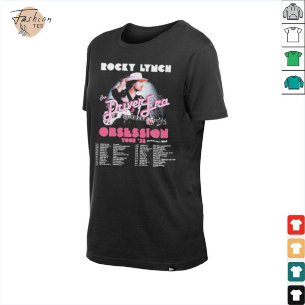 Official Rocky Lynch The Driver Era Obsession Tour Dates 2025 T shirts