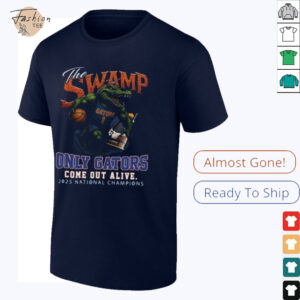 Official The Swamp Only Florida Gator Come Out Alive 2025 National Champions Shirt