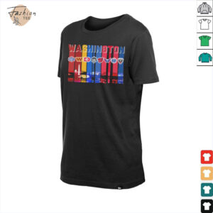 Official Washington Commanders Capitals Washington Mystics Nationals Sport City T Shirt