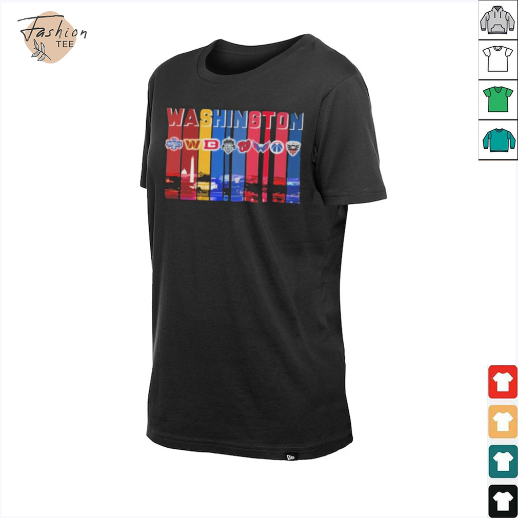 Official Washington Commanders Capitals Washington Mystics Nationals Sport City T Shirt Official Washington Commanders Capitals Washington Mystics Nationals Sport City T Shirt