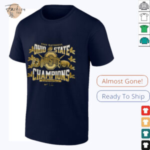 Ohio State Buckeyes NCAA National Champions Shirt Gifts For Football Fan