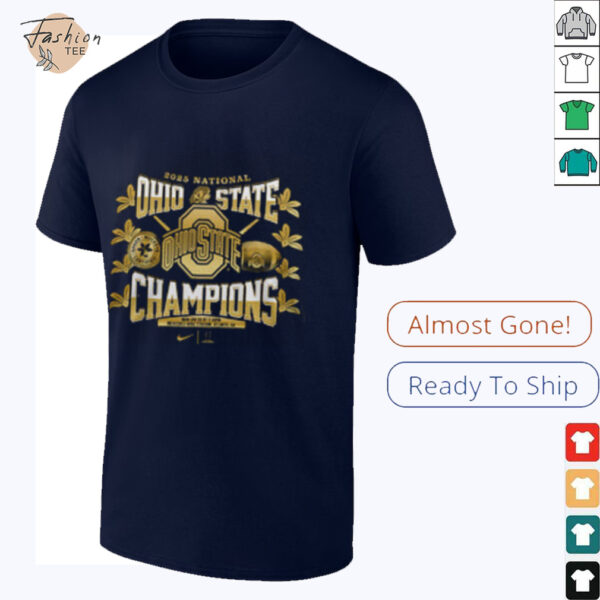 Ohio State Buckeyes NCAA National Champions Shirt Gifts For Football Fan