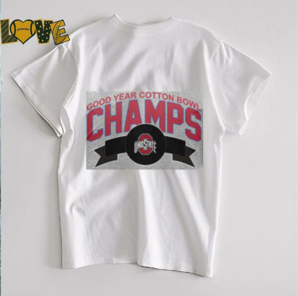 Ohio State Cotton Bowl Champions T Shirt Gifts For Football Fan