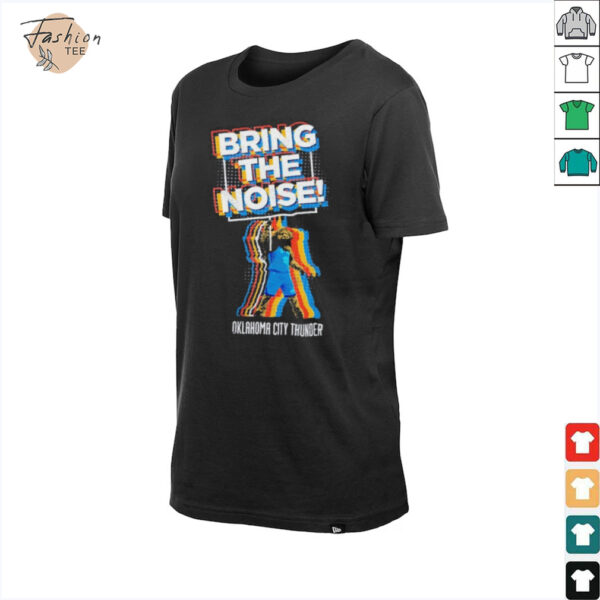 Oklahoma City Thunder Rumble Bring The Noise Mascot T Shirts