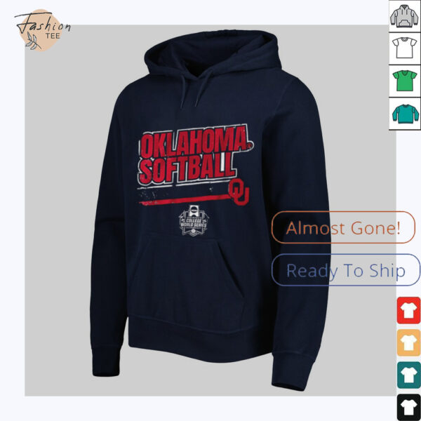 Oklahoma Sooners Softball Women’s College World Series stripe T shirt