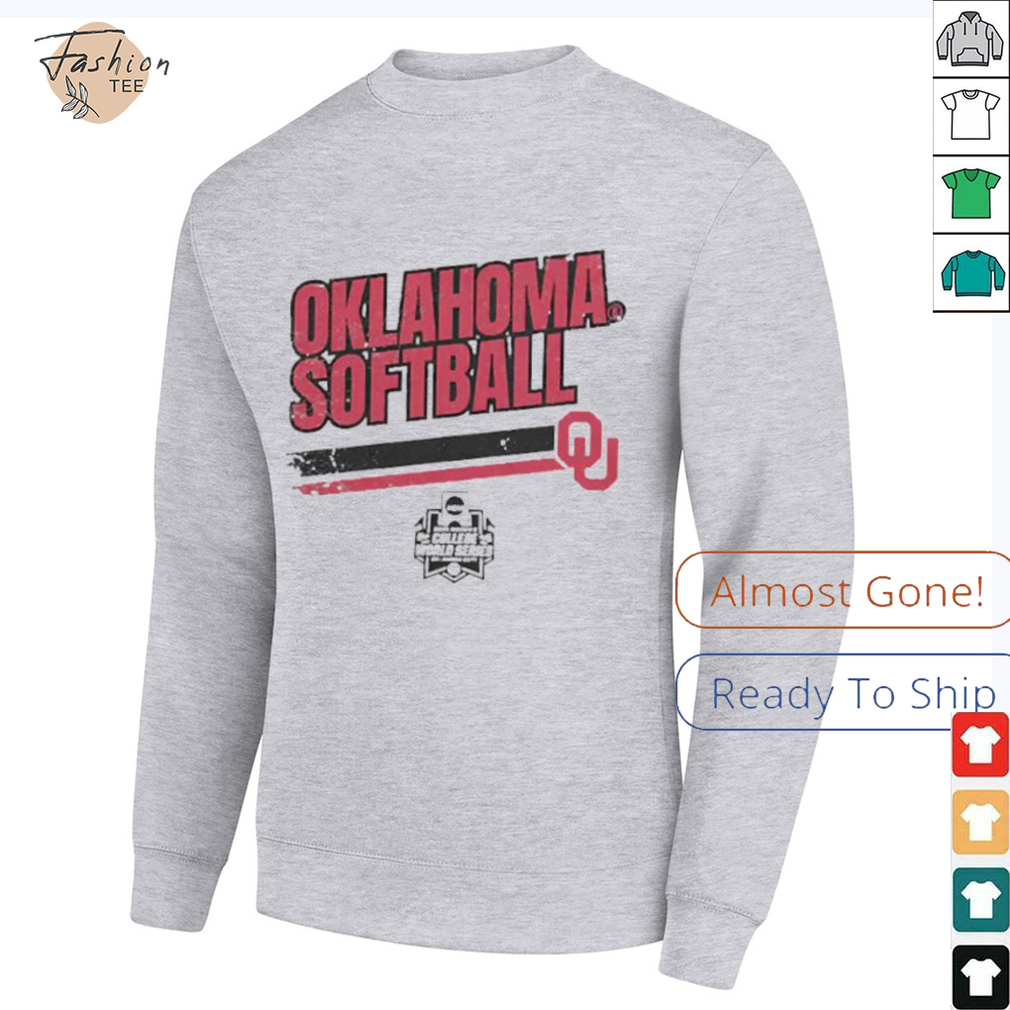 Oklahoma Sooners Softball Women’s College World Series stripe shirt Oklahoma Sooners Softball Women’s College World Series stripe shirt