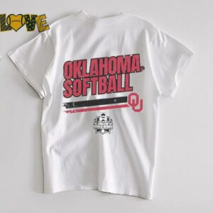 Oklahoma Sooners Softball Women’s College World Series stripe shirt