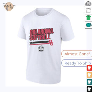 Oklahoma Sooners Softball Women’s College World Series stripe shirt