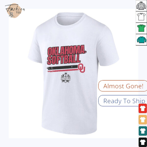Oklahoma Sooners Softball Women’s College World Series stripe shirt