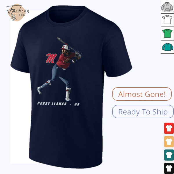 Ole Miss Rebels Persy Llamas #3 T Shirt