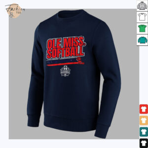 Ole Miss Rebels Solfball Women’s College World Series stripe shirt