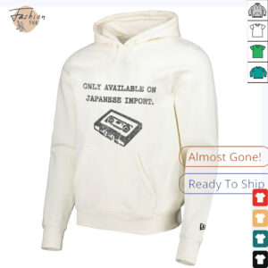 Only available on Japanese import shirt