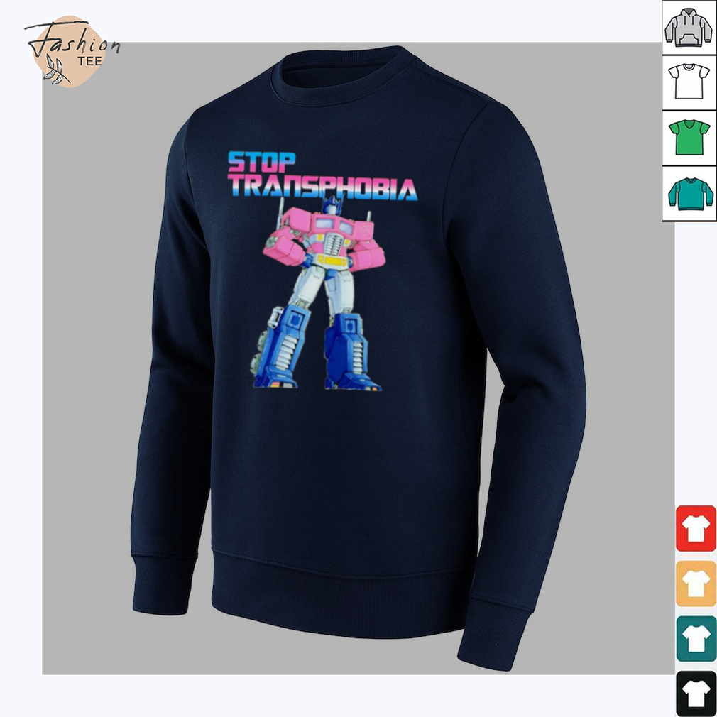 Optimus Prime Stop Transphobia shirt Optimus Prime Stop Transphobia shirt