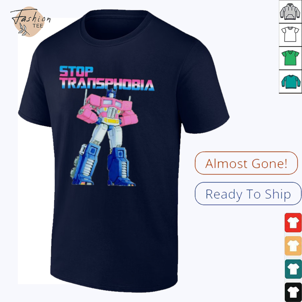 Optimus Prime Stop Transphobia shirt Optimus Prime Stop Transphobia shirt