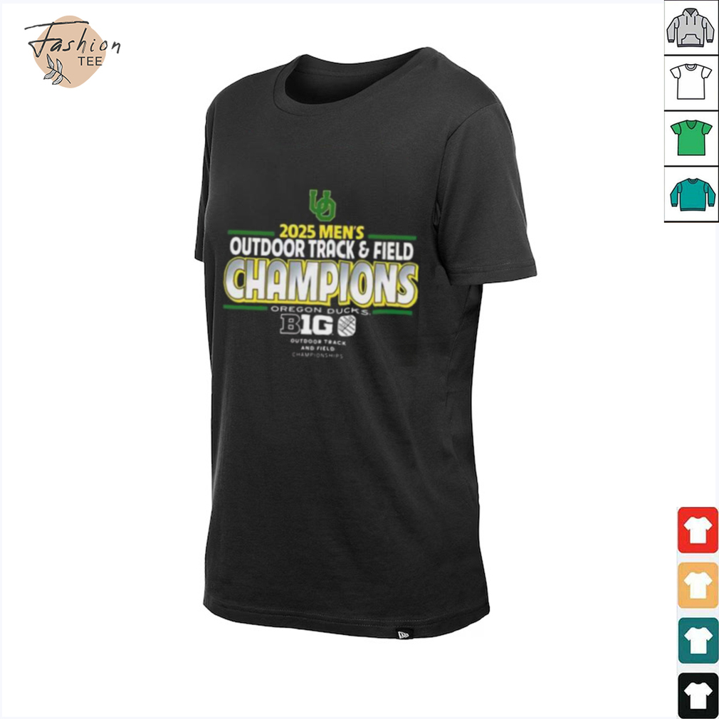 Oregon Ducks 2025 Big Ten ConferenceMen’s Outdoor Track And Field Champions Unisex T Shirt Oregon Ducks 2025 Big Ten ConferenceMen’s Outdoor Track And Field Champions Unisex T Shirt