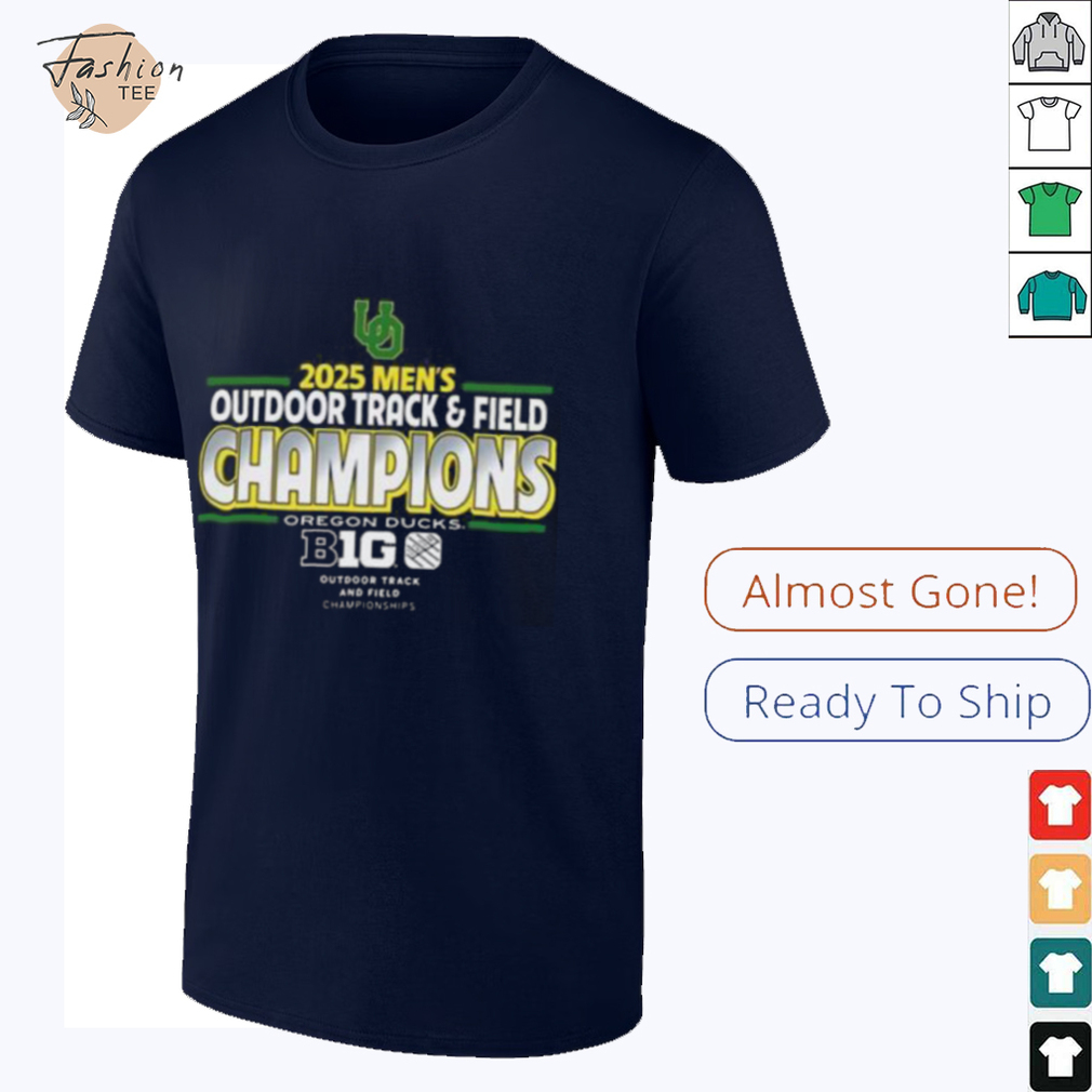 Oregon Ducks 2025 Big Ten ConferenceMen’s Outdoor Track And Field Champions Unisex T Shirt Oregon Ducks 2025 Big Ten ConferenceMen’s Outdoor Track And Field Champions Unisex T Shirt