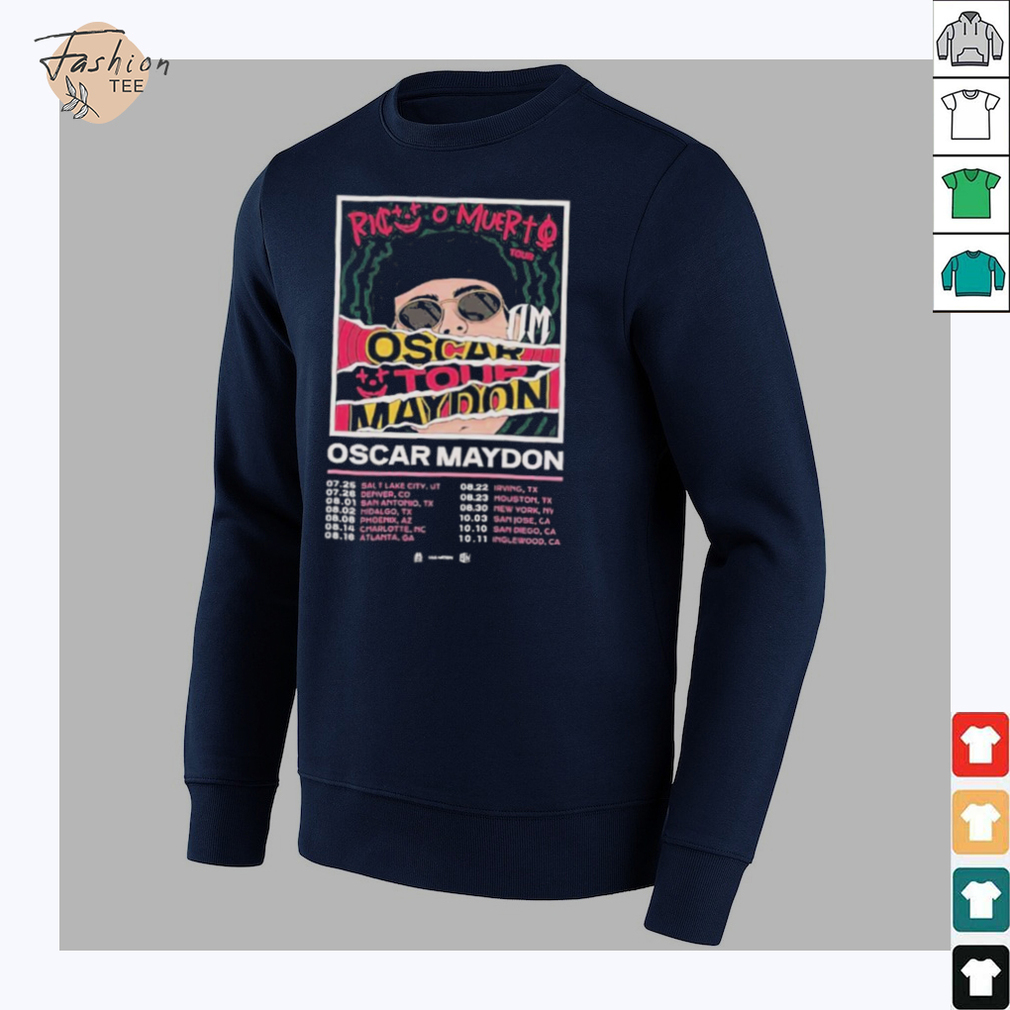 Oscar Maydon Rico O Muerto Tour Dates 2025 T shirts Oscar Maydon Rico O Muerto Tour Dates 2025 T shirts