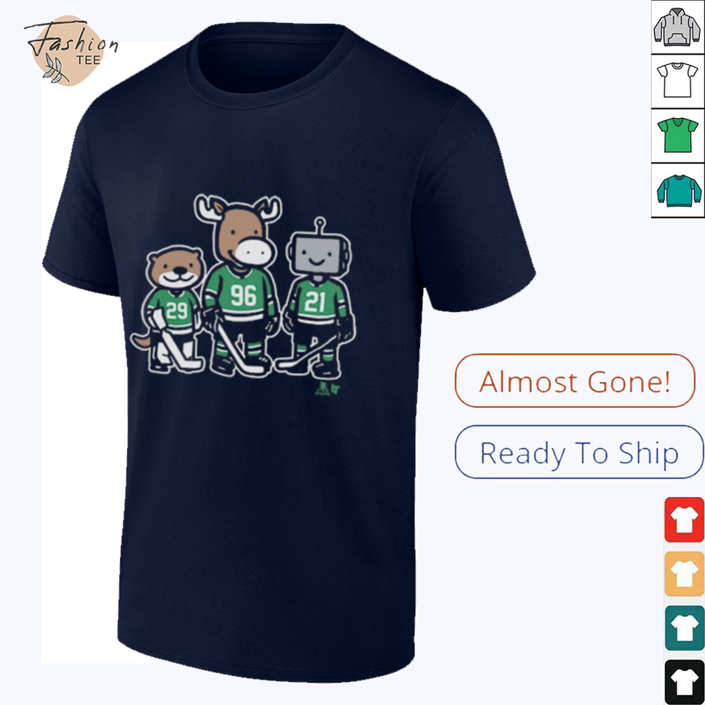 Otter, Moose And Robo Guys Dallas Hockey T Shirt_23_11zon Otter, Moose And Robo Guys Dallas Hockey T Shirt_23_11zon