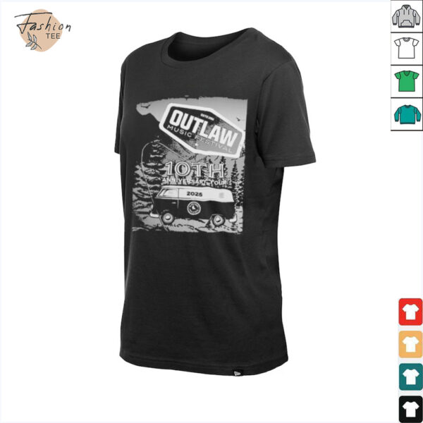 Outlaw Music Festival 10th Anniversary Tour 2025 Show At The Gorge Amphitheatre On May 25 2025 Quincy WA T shirts