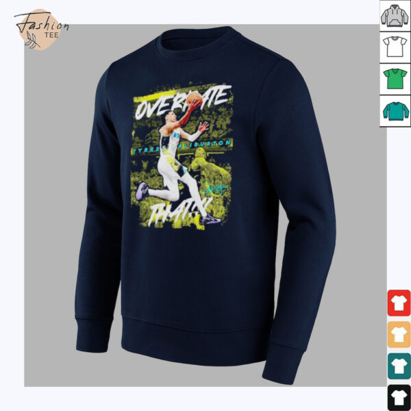 Overrate that Tyrese Haliburton Indiana Pacers signature shirt