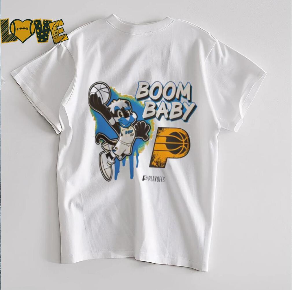 Pacers Game 4 Boom Baby Playoffs 2025 shirt Pacers Game 4 Boom Baby Playoffs 2025 shirt