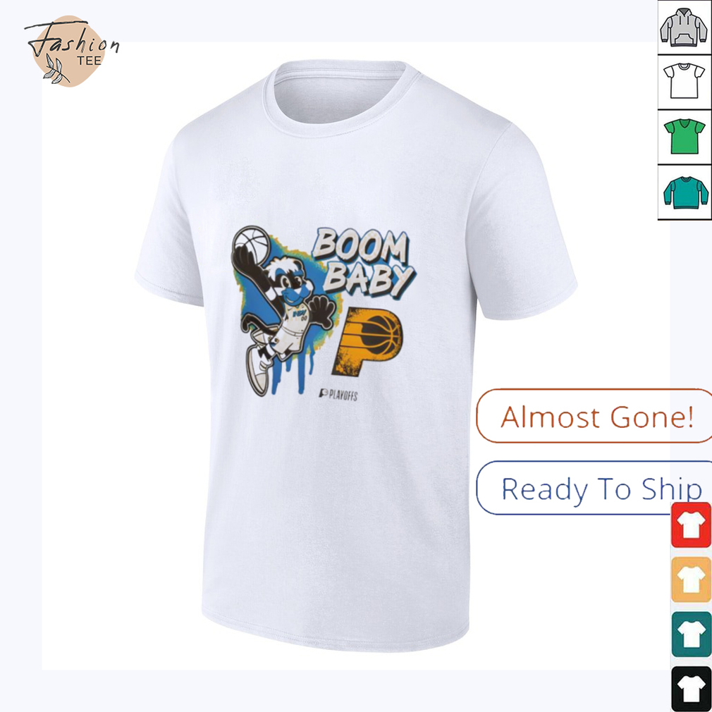 Pacers Game 4 Boom Baby Playoffs 2025 shirt Pacers Game 4 Boom Baby Playoffs 2025 shirt
