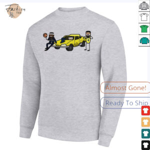 Pacer’s are 6 1 on the road Pacers road Warriors cartoon shirt