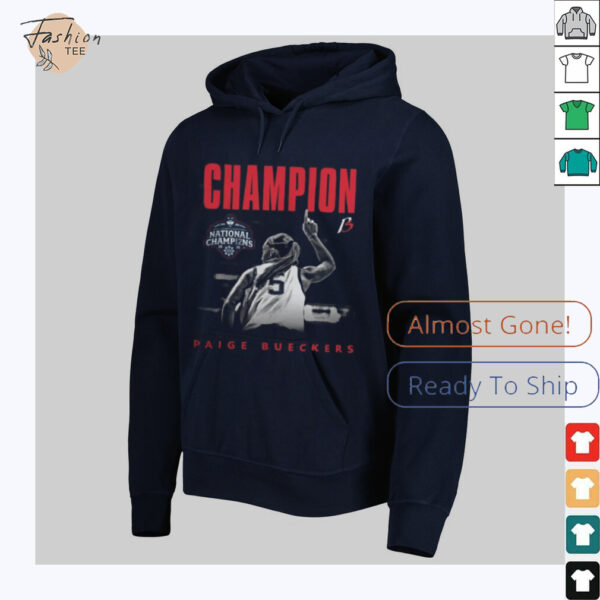 Paige Bueckers Merch UConn NCAA Women’s Basketball Paige Bueckers National Champion T Shirt_24_11zon