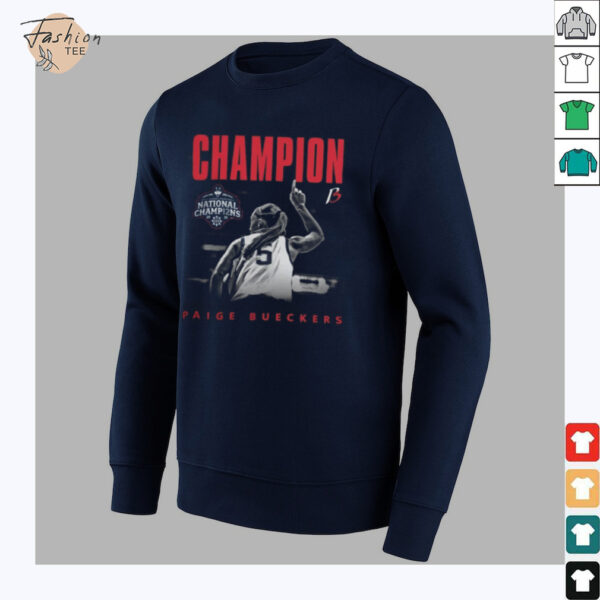 Paige Bueckers Merch UConn NCAA Women’s Basketball Paige Bueckers National Champion T Shirt_24_11zon
