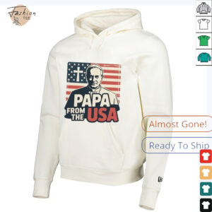 Papa From The USA Christian New Pope Robert Francis Prevost Leo XIV Catholic Faith Shirt