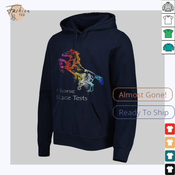 Paradise Fishing Horse Race Tests Rainbow T shirts